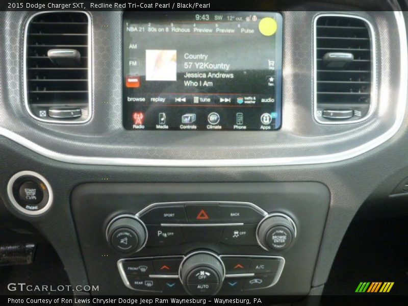 Redline Red Tri-Coat Pearl / Black/Pearl 2015 Dodge Charger SXT