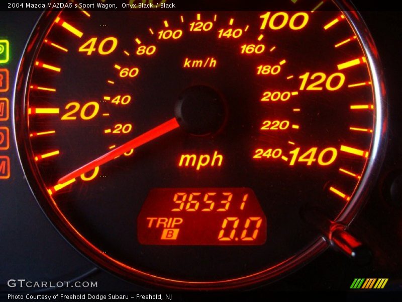 Onyx Black / Black 2004 Mazda MAZDA6 s Sport Wagon