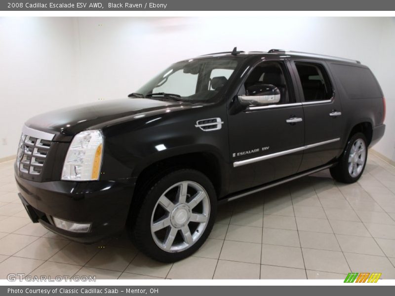 Black Raven / Ebony 2008 Cadillac Escalade ESV AWD