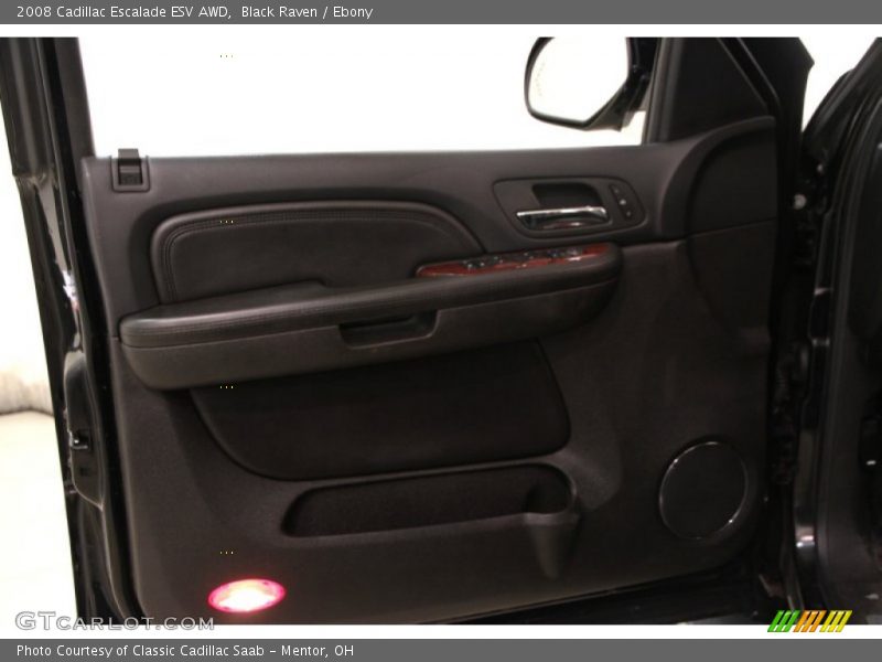 Black Raven / Ebony 2008 Cadillac Escalade ESV AWD