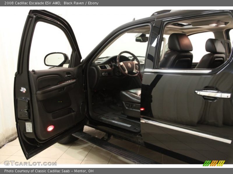 Black Raven / Ebony 2008 Cadillac Escalade ESV AWD