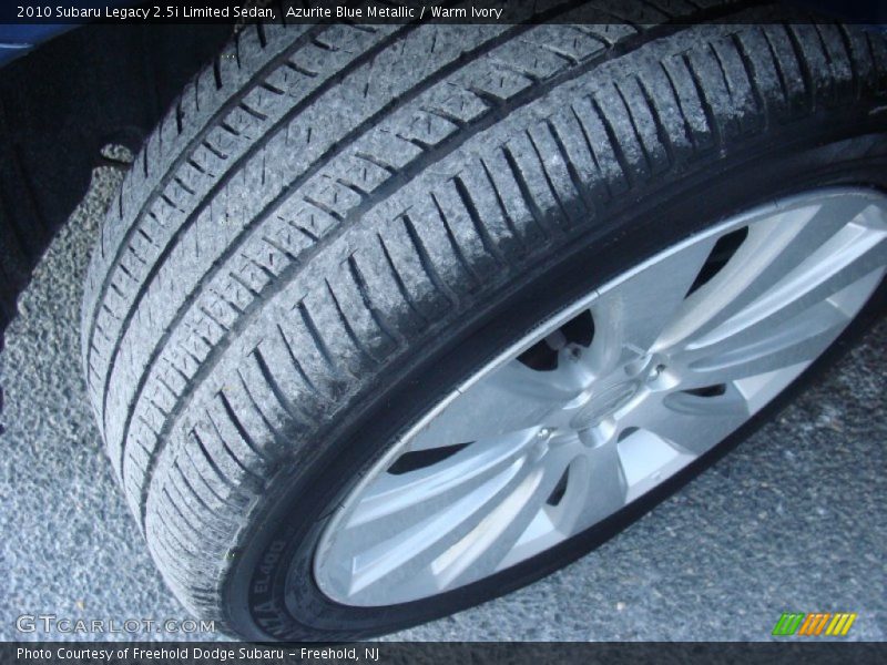 Azurite Blue Metallic / Warm Ivory 2010 Subaru Legacy 2.5i Limited Sedan