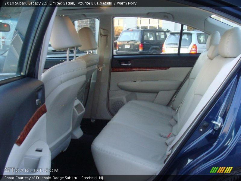 Azurite Blue Metallic / Warm Ivory 2010 Subaru Legacy 2.5i Limited Sedan