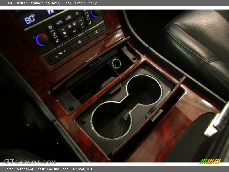 Black Raven / Ebony 2008 Cadillac Escalade ESV AWD