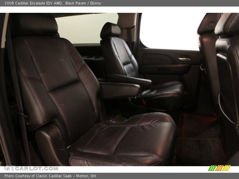 Black Raven / Ebony 2008 Cadillac Escalade ESV AWD