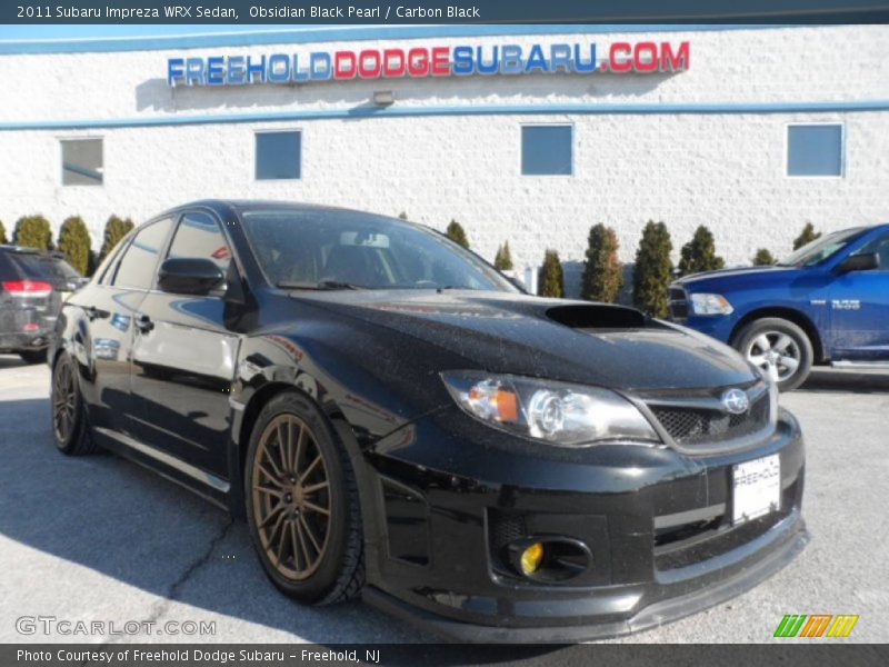 Obsidian Black Pearl / Carbon Black 2011 Subaru Impreza WRX Sedan