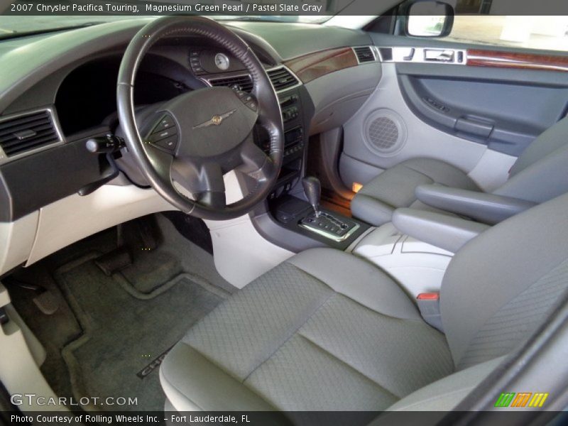  2007 Pacifica Touring Pastel Slate Gray Interior