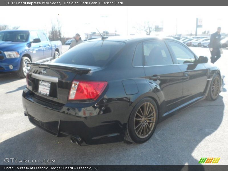 Obsidian Black Pearl / Carbon Black 2011 Subaru Impreza WRX Sedan