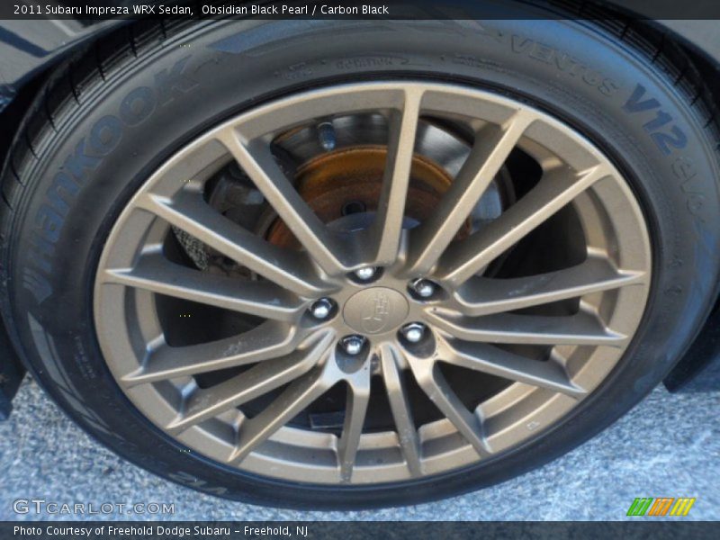 Obsidian Black Pearl / Carbon Black 2011 Subaru Impreza WRX Sedan