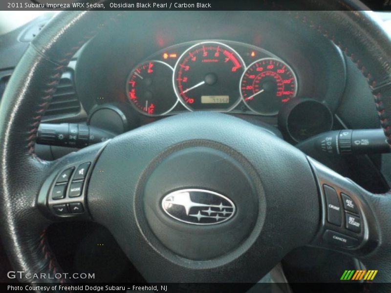 Obsidian Black Pearl / Carbon Black 2011 Subaru Impreza WRX Sedan