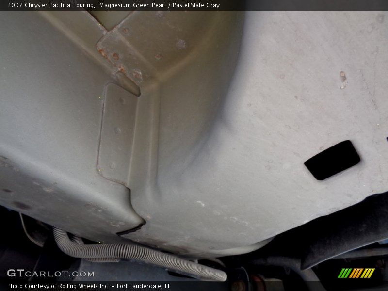 Magnesium Green Pearl / Pastel Slate Gray 2007 Chrysler Pacifica Touring