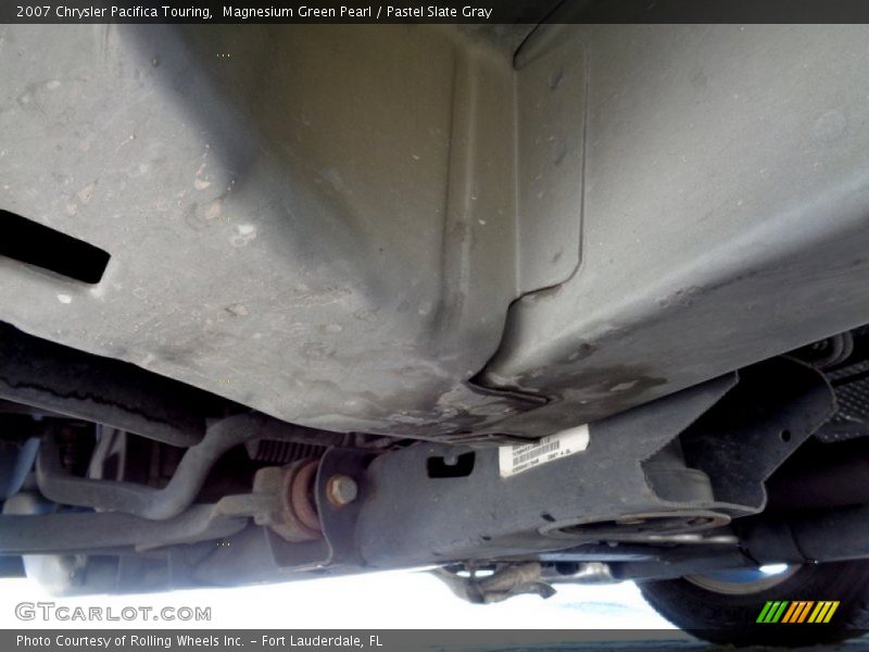 Undercarriage of 2007 Pacifica Touring