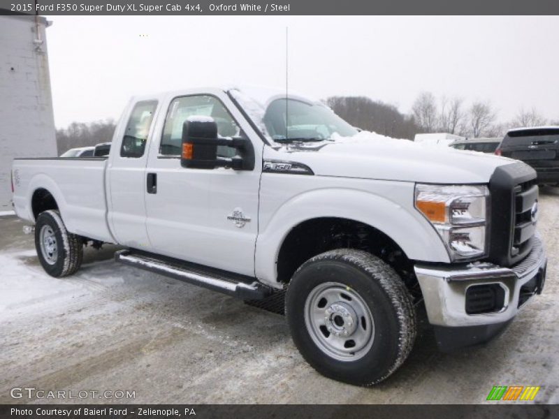 Oxford White / Steel 2015 Ford F350 Super Duty XL Super Cab 4x4