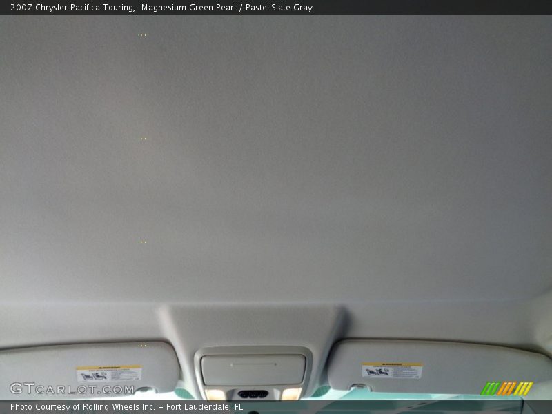 Magnesium Green Pearl / Pastel Slate Gray 2007 Chrysler Pacifica Touring