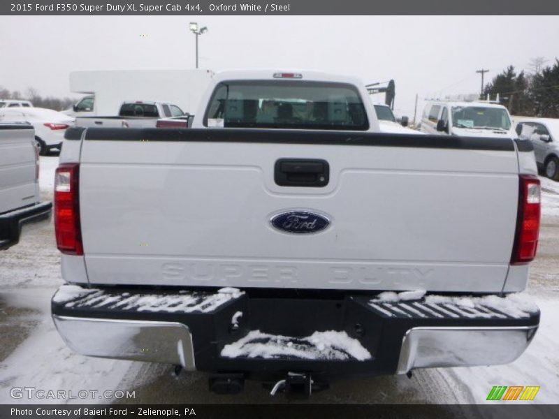Oxford White / Steel 2015 Ford F350 Super Duty XL Super Cab 4x4