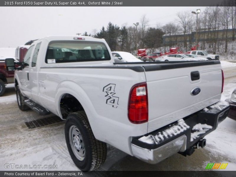 Oxford White / Steel 2015 Ford F350 Super Duty XL Super Cab 4x4