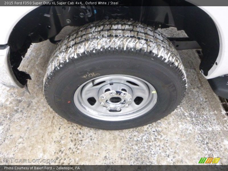 Oxford White / Steel 2015 Ford F350 Super Duty XL Super Cab 4x4