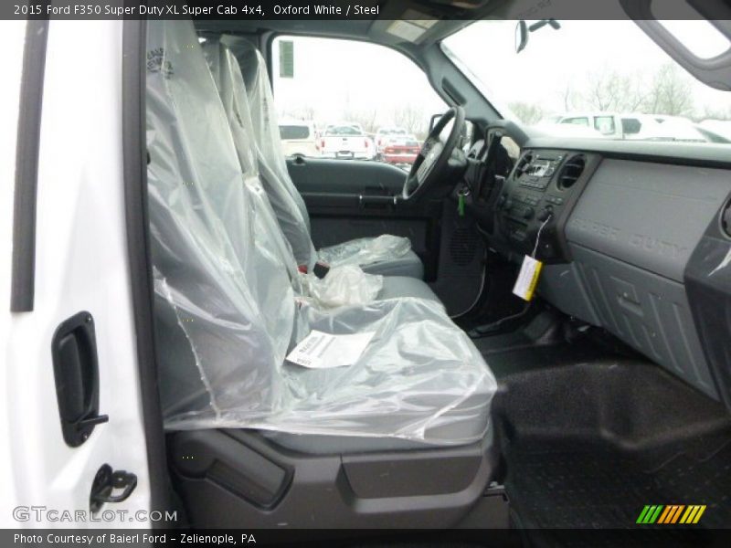 Oxford White / Steel 2015 Ford F350 Super Duty XL Super Cab 4x4
