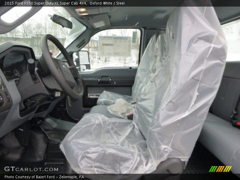 Oxford White / Steel 2015 Ford F350 Super Duty XL Super Cab 4x4