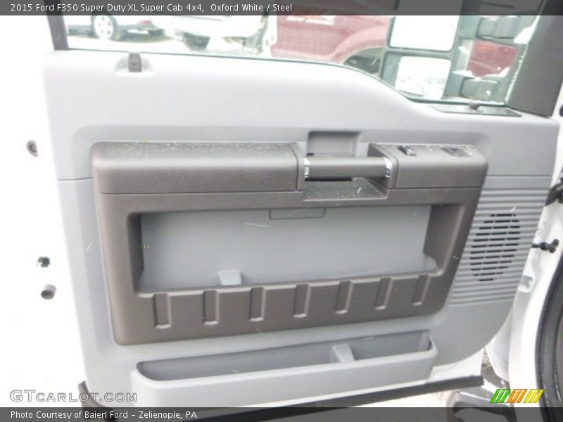 Oxford White / Steel 2015 Ford F350 Super Duty XL Super Cab 4x4