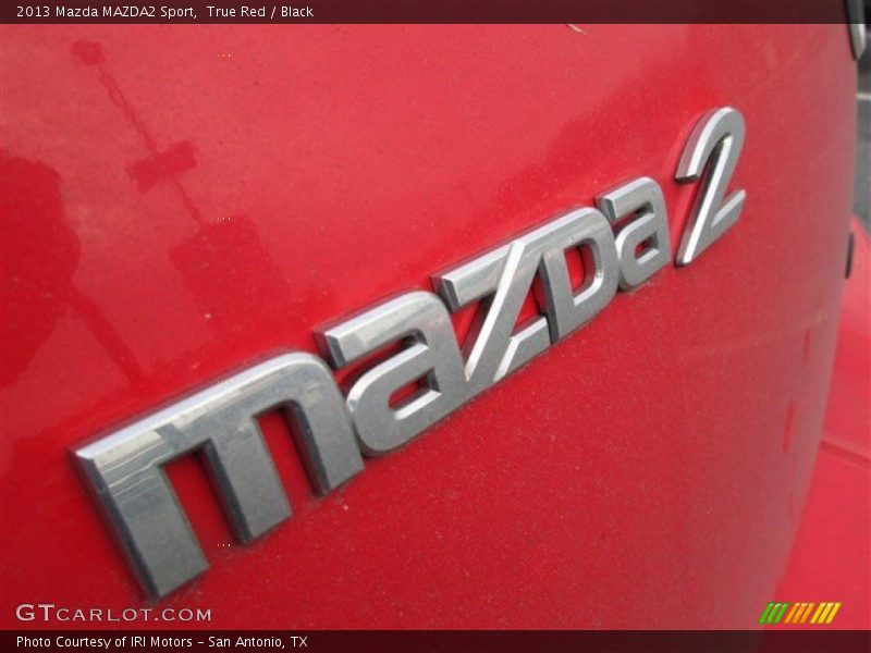 True Red / Black 2013 Mazda MAZDA2 Sport