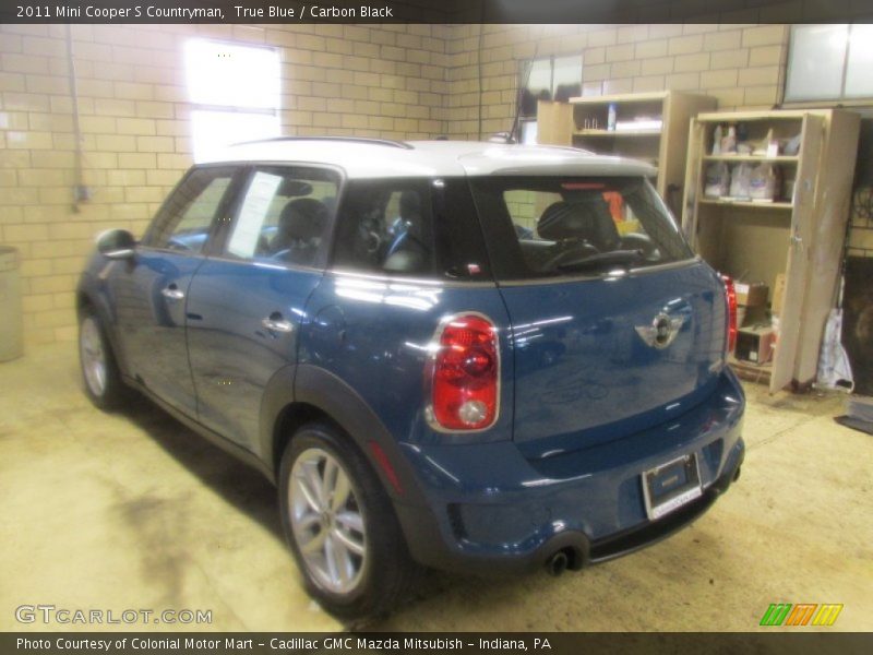 True Blue / Carbon Black 2011 Mini Cooper S Countryman