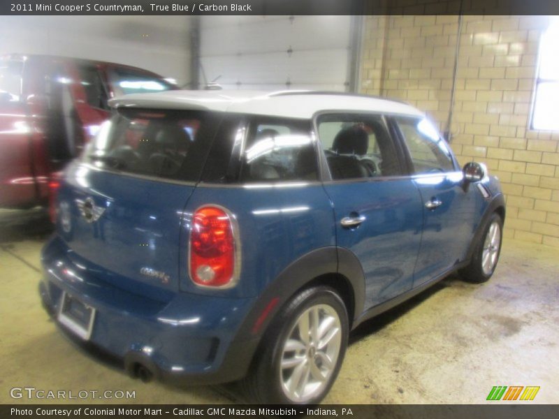 True Blue / Carbon Black 2011 Mini Cooper S Countryman