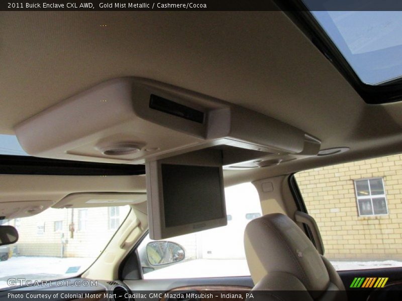 Gold Mist Metallic / Cashmere/Cocoa 2011 Buick Enclave CXL AWD