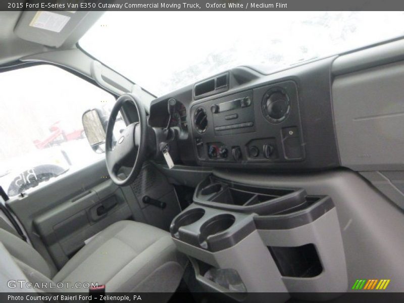 Dashboard of 2015 E-Series Van E350 Cutaway Commercial Moving Truck