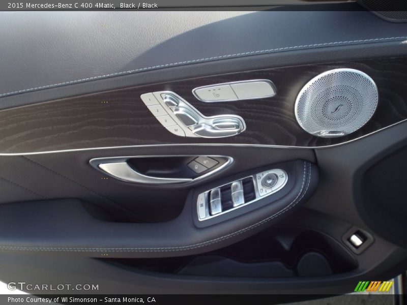 Black / Black 2015 Mercedes-Benz C 400 4Matic