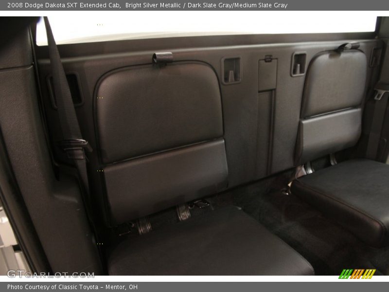Bright Silver Metallic / Dark Slate Gray/Medium Slate Gray 2008 Dodge Dakota SXT Extended Cab