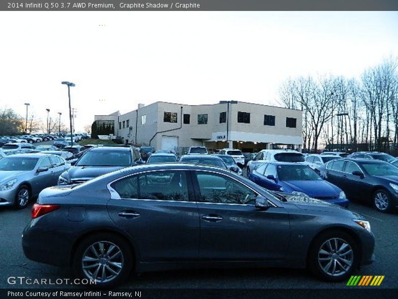Graphite Shadow / Graphite 2014 Infiniti Q 50 3.7 AWD Premium