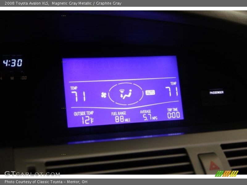 Magnetic Gray Metallic / Graphite Gray 2008 Toyota Avalon XLS