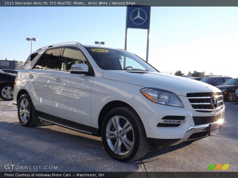 Arctic White / Almond Beige 2013 Mercedes-Benz ML 350 BlueTEC 4Matic