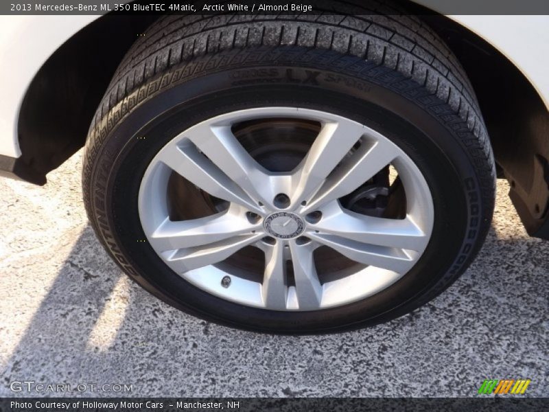 Arctic White / Almond Beige 2013 Mercedes-Benz ML 350 BlueTEC 4Matic