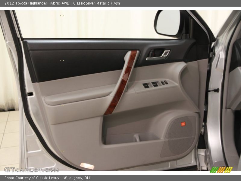 Door Panel of 2012 Highlander Hybrid 4WD