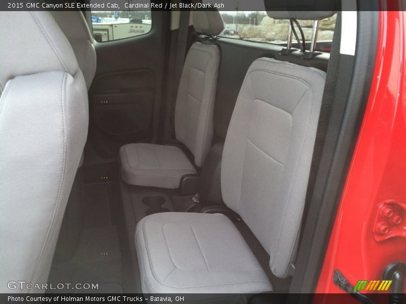 Cardinal Red / Jet Black/Dark Ash 2015 GMC Canyon SLE Extended Cab