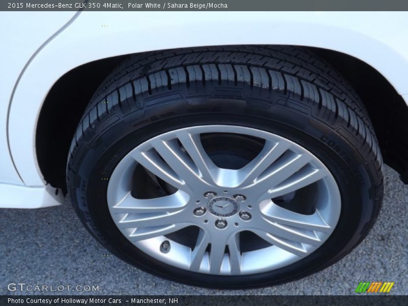 Polar White / Sahara Beige/Mocha 2015 Mercedes-Benz GLK 350 4Matic