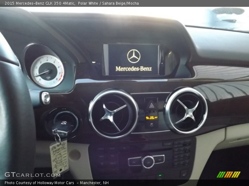 Polar White / Sahara Beige/Mocha 2015 Mercedes-Benz GLK 350 4Matic