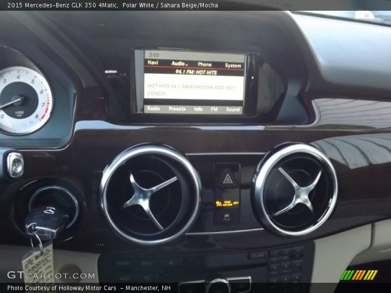 Polar White / Sahara Beige/Mocha 2015 Mercedes-Benz GLK 350 4Matic