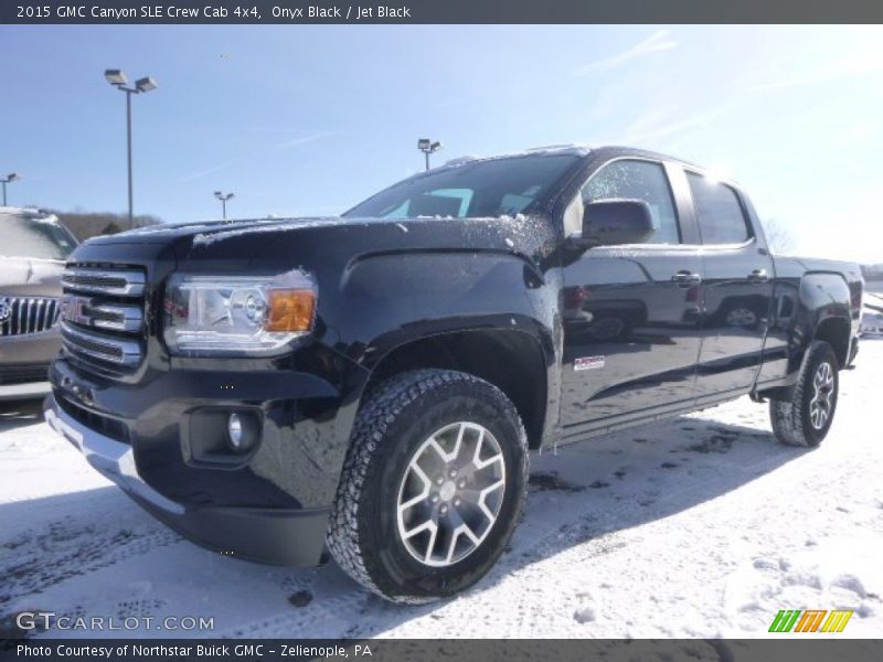 Onyx Black / Jet Black 2015 GMC Canyon SLE Crew Cab 4x4
