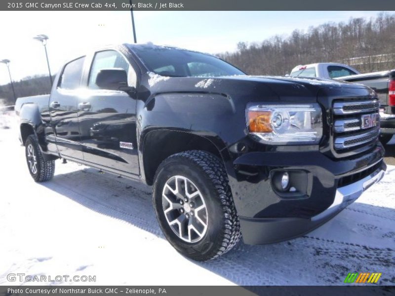 Onyx Black / Jet Black 2015 GMC Canyon SLE Crew Cab 4x4