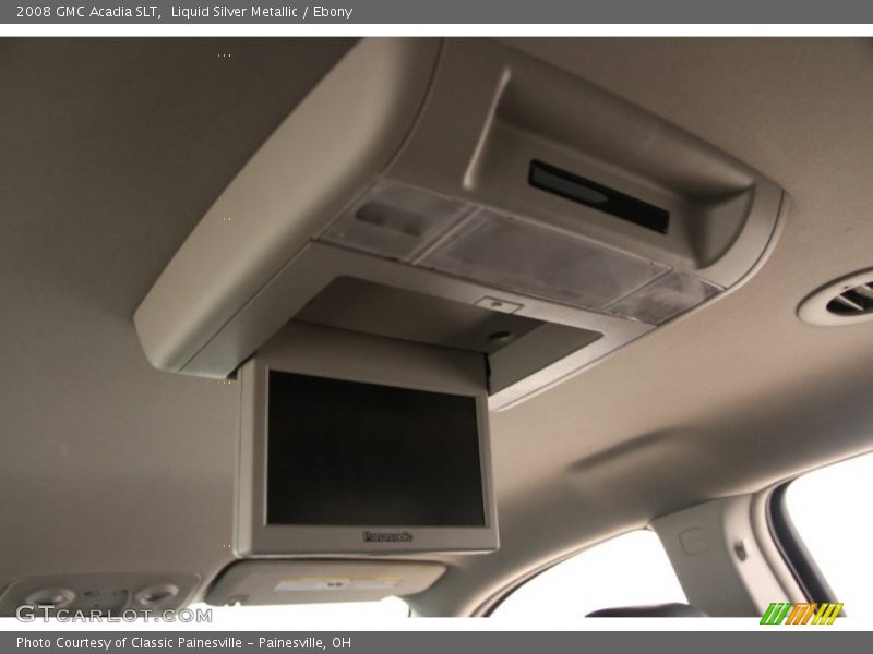 Liquid Silver Metallic / Ebony 2008 GMC Acadia SLT