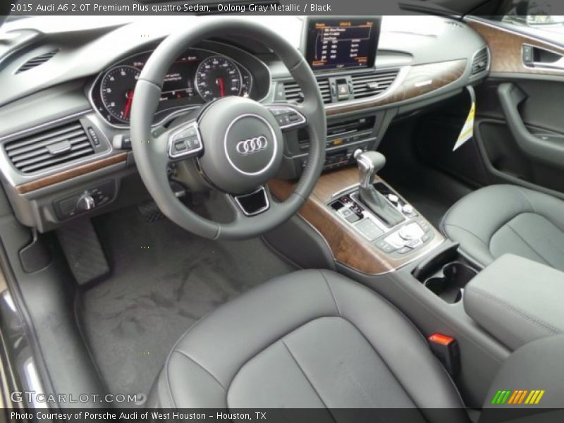  2015 A6 2.0T Premium Plus quattro Sedan Black Interior