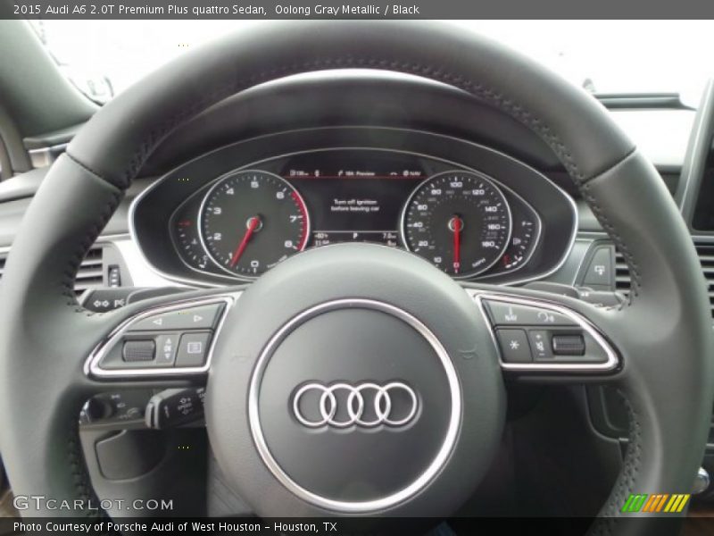  2015 A6 2.0T Premium Plus quattro Sedan Steering Wheel