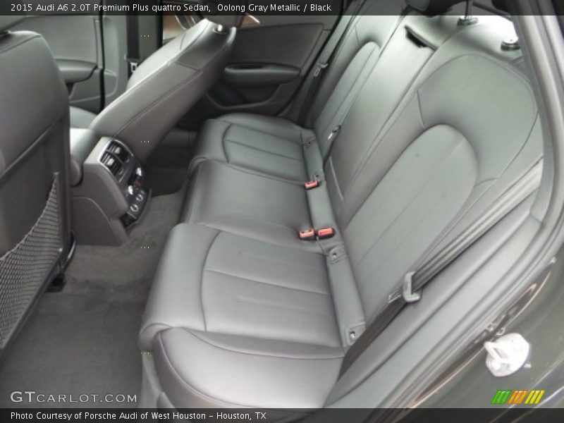Rear Seat of 2015 A6 2.0T Premium Plus quattro Sedan