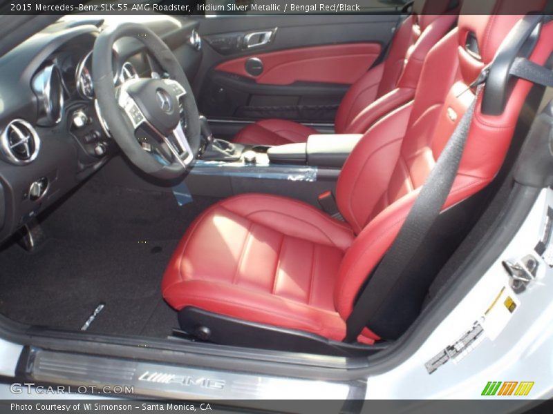 Front Seat of 2015 SLK 55 AMG Roadster