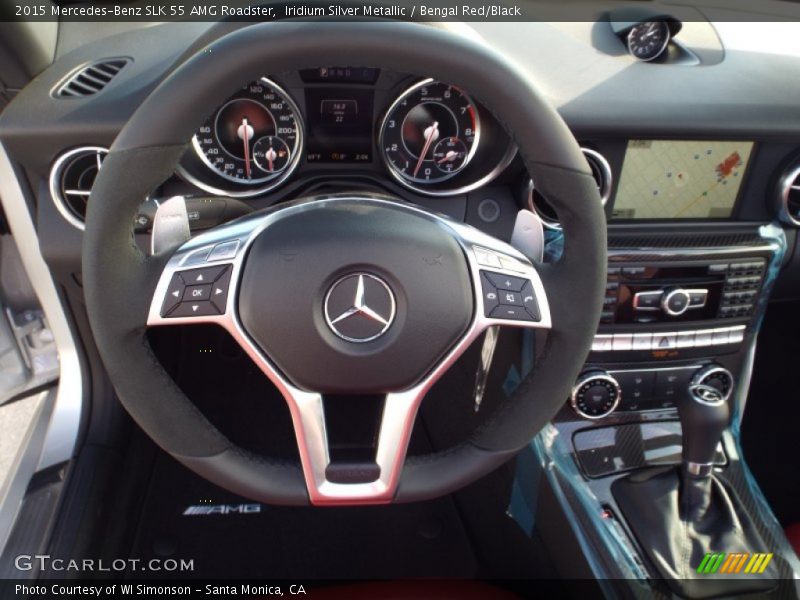  2015 SLK 55 AMG Roadster Steering Wheel