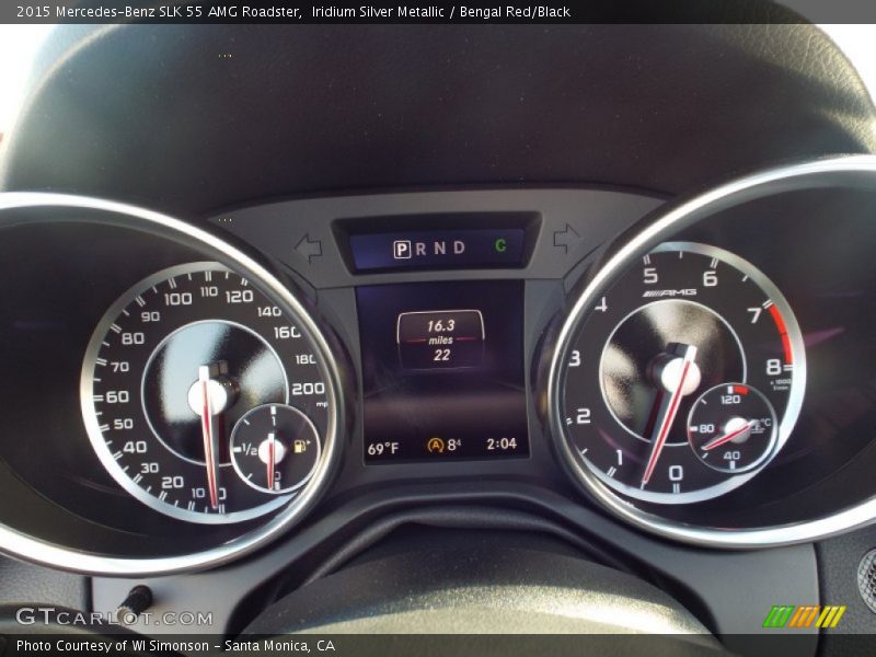  2015 SLK 55 AMG Roadster 55 AMG Roadster Gauges