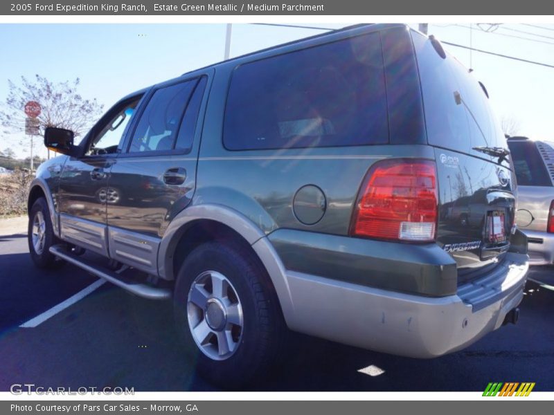 Estate Green Metallic / Medium Parchment 2005 Ford Expedition King Ranch
